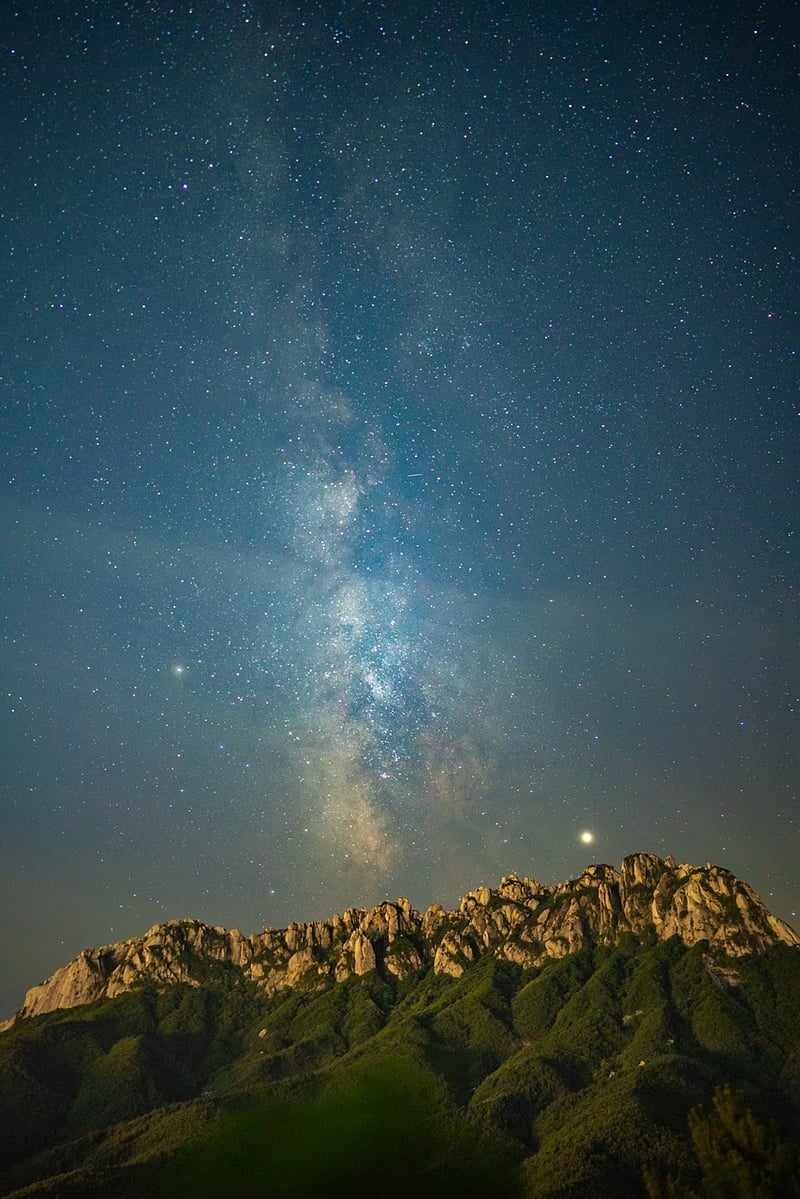 Telescope gazing at the stars